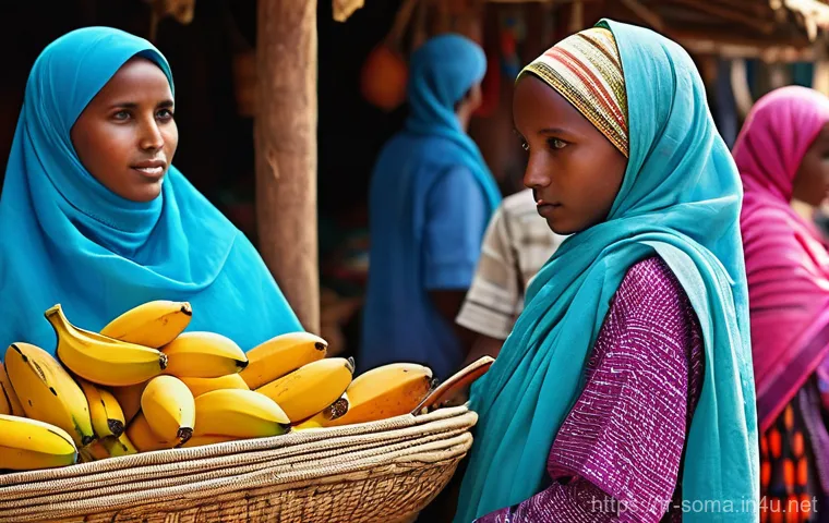 소말리아 문화적 특징 - **Prompt 2: Nomadic Life and the Rhythm of Poetry**
    "An evocative outdoor scene depicting a grou...